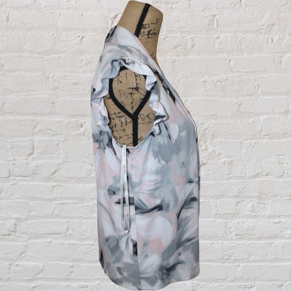 Calvin Klein Floral Blouse - Picture 5 of 6